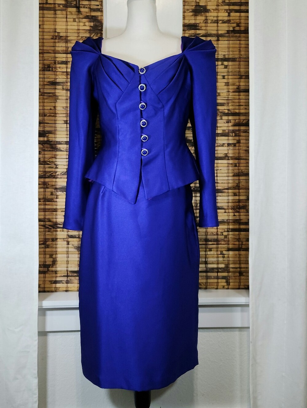 ✨ Rare Vintage Elegance: Two-Piece Suit by Samir ✨